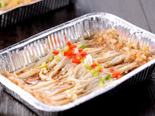 邢台锡纸烤金针菇